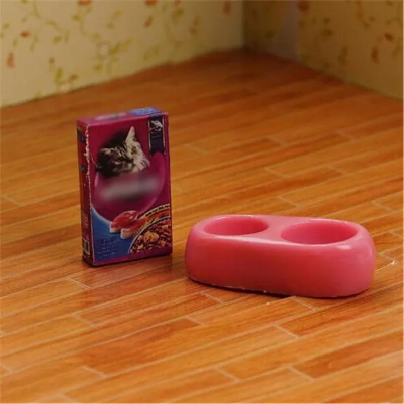 1/12 Dollhouse Miniature Mini Dog Cat Pet Food With Plate Simulation Furniture Model Toys For Doll Accessories Decoration
1/12 Dollhouse Miniature Mini Dog Cat Pet Food With Plate Simulation Furniture Model Toys For Doll Accessories Decoration
