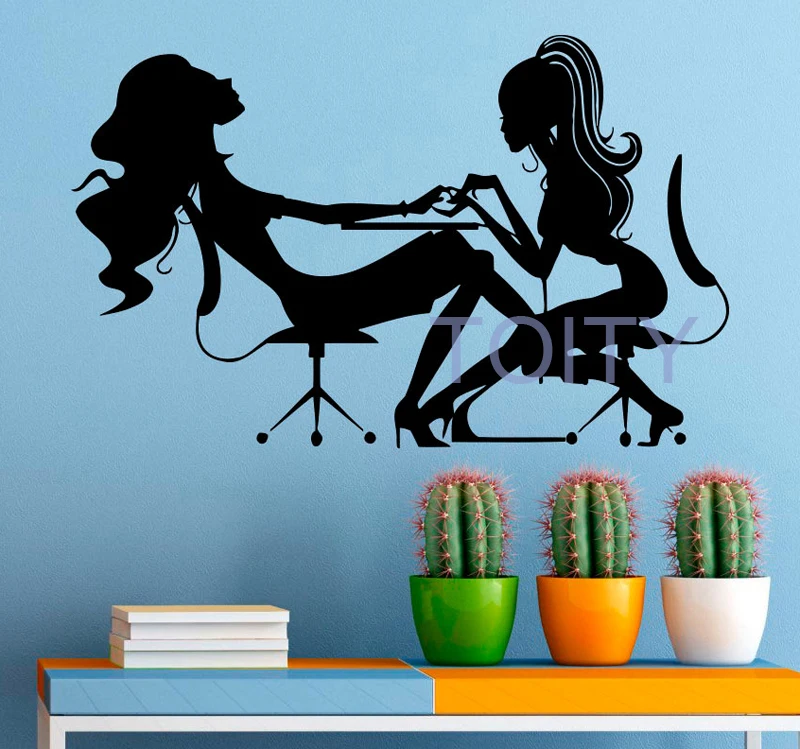 Manicure Wall Decal Girl Hands Nails Care Vinyl Stickers Home Interior Design Art Murals Bedroom Window Decor H57cm x W91cm
Manicure Wall Decal Girl Hands Nails Care Vinyl Stickers Home Interior Design Art Murals Bedroom Window Decor H57cm x W91cm