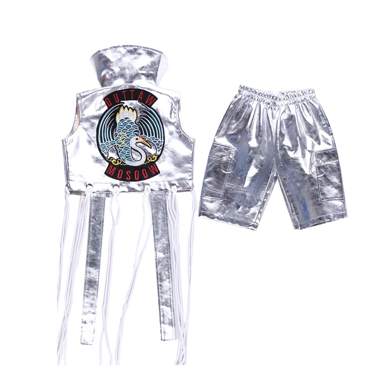 Children Jazz Dance Costume Boys And Girls Summer Hip Hop Performance Clothes Catwalk Show Clothing Street Dance Outfit DQL1262
Children Jazz Dance Costume Boys And Girls Summer Hip Hop Performance Clothes Catwalk Show Clothing Street Dance Outfit DQL1262
