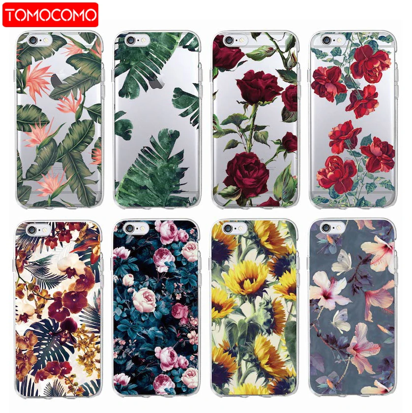 Fashion Vintage Floral Pattern Rose Sunflower Soft Tpu Phone Case Fundas For iPhone 12 7Plus 7 6Plus 6 6S 5 5S 5C SE X XS Max
Fashion Vintage Floral Pattern Rose Sunflower Soft Tpu Phone Case Fundas For iPhone 12 7Plus 7 6Plus 6 6S 5 5S 5C SE X XS Max