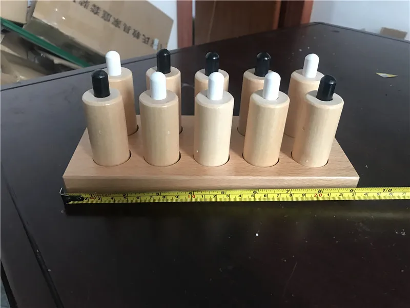 New Wooden Baby Toy Montessori Pressure Cylinders Sensorial Early Childhood Education Preschool Kids Toys Baby Gifts
New Wooden Baby Toy Montessori Pressure Cylinders Sensorial Early Childhood Education Preschool Kids Toys Baby Gifts