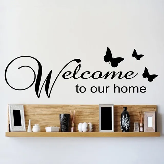 Free Shipping Welcome to our Home Family Wall Sticker Quote Modern Vinyl Decal Mural Graphic 40*100CM
Free Shipping Welcome to our Home Family Wall Sticker Quote Modern Vinyl Decal Mural Graphic 40*100CM