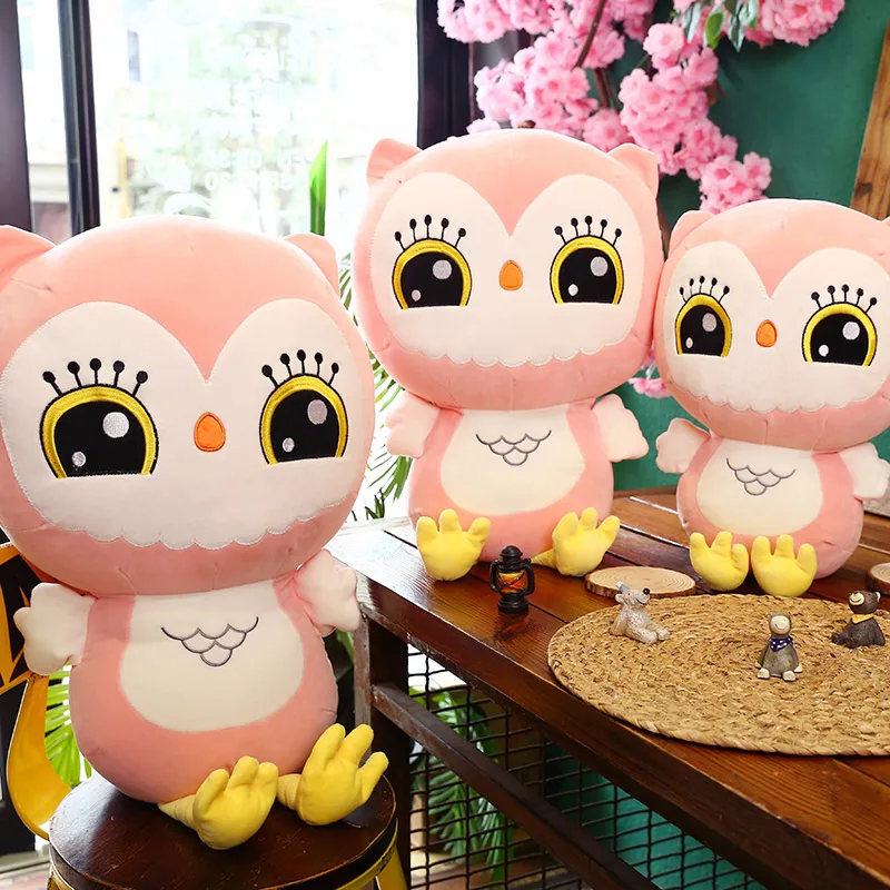 Candice guo plush toy stuffed doll cartoon animal owl bird lover pillow cushion christmas Valentine's present birthday gift 1pc
Candice guo plush toy stuffed doll cartoon animal owl bird lover pillow cushion christmas Valentine's present birthday gift 1pc