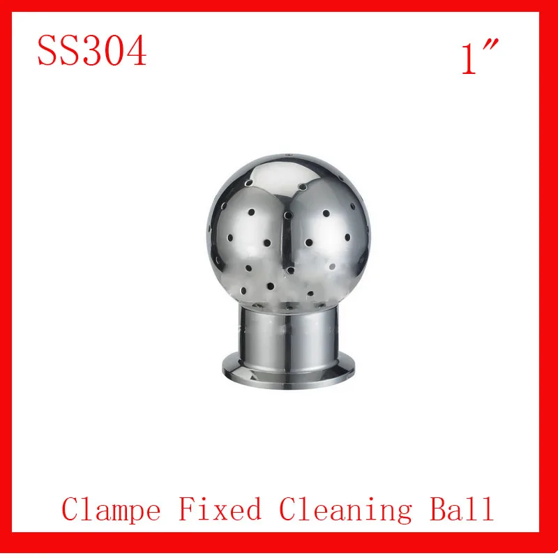 HOT 1" SS304 Stainless Steel 360 degree Spray Cleaning Ball Clamped fixed Tank cleaning ball Tank Sanitary Washing clean head
HOT 1" SS304 Stainless Steel 360 degree Spray Cleaning Ball Clamped fixed Tank cleaning ball Tank Sanitary Washing clean head