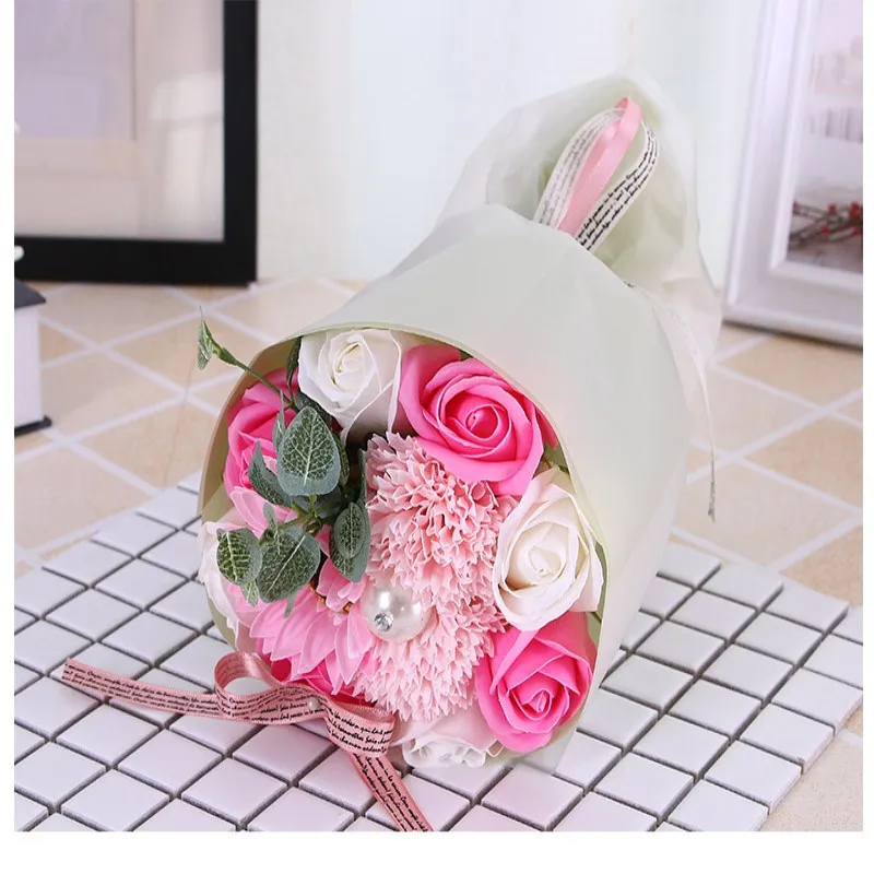 Bouquet of soap bouquet of rose soap flowers valentine's day gift of mother's day Free Shipping
Bouquet of soap bouquet of rose soap flowers valentine's day gift of mother's day Free Shipping
