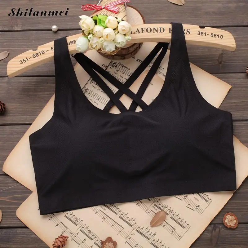 Push Up soutien ущелье Для женщин бюстгальтер Комфорт Обувь для девочек Bralette Racerback