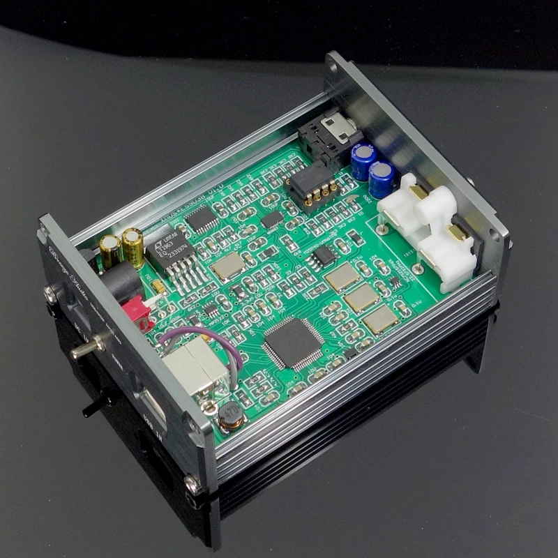 ES9038Q2M + XMOS XU208 HIFI аудио USB декодер DAC поддержка DSD с гарнитурой 3 5 мм выход 348K 32-битное