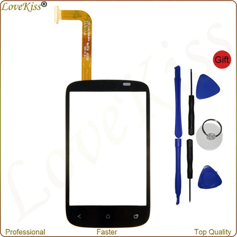 Сенсорный экран сенсорная панель для HTC Desire C NFC Golf A320e B0151 P0.16 переднее внешнее