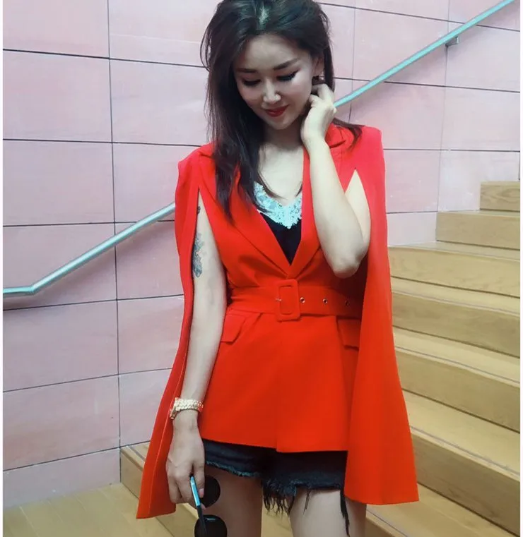 Women Belt Blazer Black Queen Elegant Autumn Winter2018New Fashion High Quality Designer Slim Waist Blazer All Match Cloak Style
Women Belt Blazer Black Queen Elegant Autumn Winter2018New Fashion High Quality Designer Slim Waist Blazer All Match Cloak Style