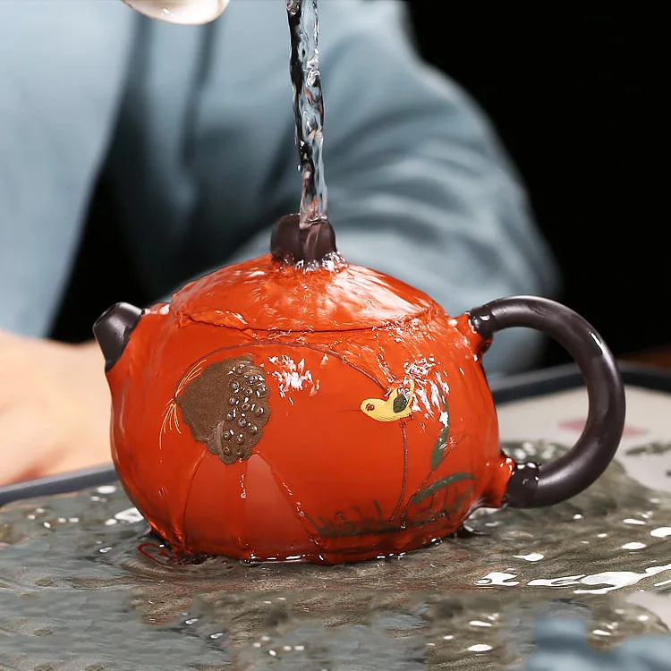 Yixing quality goods are recommended to kung fu tea pot is undressed ore mud double-color zhu xi shi pot teapot keeping
Yixing quality goods are recommended to kung fu tea pot is undressed ore mud double-color zhu xi shi pot teapot keeping