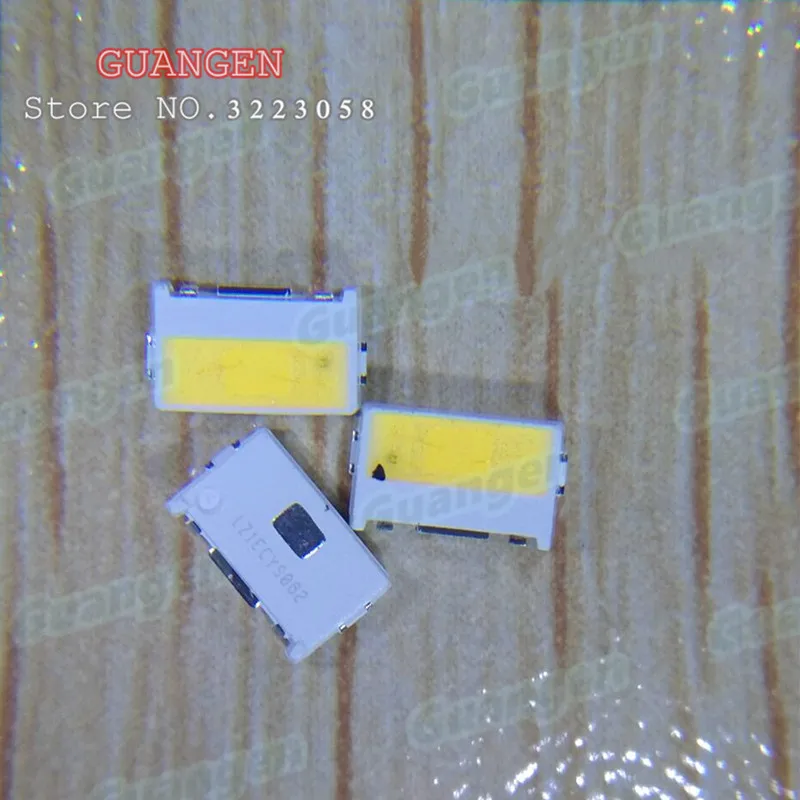 20PCS Original LED Backlight Edge LED Series 3V 5030 SVTE5030P-GW Cool white TV Application NEW AND ORIGINAL
20PCS Original LED Backlight Edge LED Series 3V 5030 SVTE5030P-GW Cool white TV Application NEW AND ORIGINAL