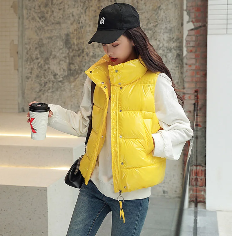 Women Vest Coat Loose Mandarin Collar Sleeveless Soild Color Female Fashion Pull Femme Tops Warm Clothing Overcoat Casaco
Women Vest Coat Loose Mandarin Collar Sleeveless Soild Color Female Fashion Pull Femme Tops Warm Clothing Overcoat Casaco