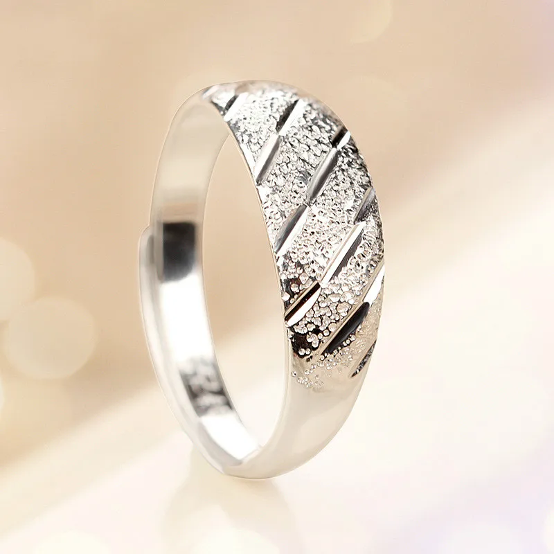 WYJZY Women's sterling silver engagement opening ring women's fashion twill design wedding ring anniversary gift jewelry
WYJZY Women's sterling silver engagement opening ring women's fashion twill design wedding ring anniversary gift jewelry