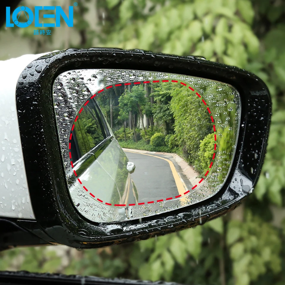 2Pieces Car Rainproof Rearview Mirror Film Sticker Car Mirror Window Clear Film Anti-glare Anti fog Protective Car Sticker
2Pieces Car Rainproof Rearview Mirror Film Sticker Car Mirror Window Clear Film Anti-glare Anti fog Protective Car Sticker