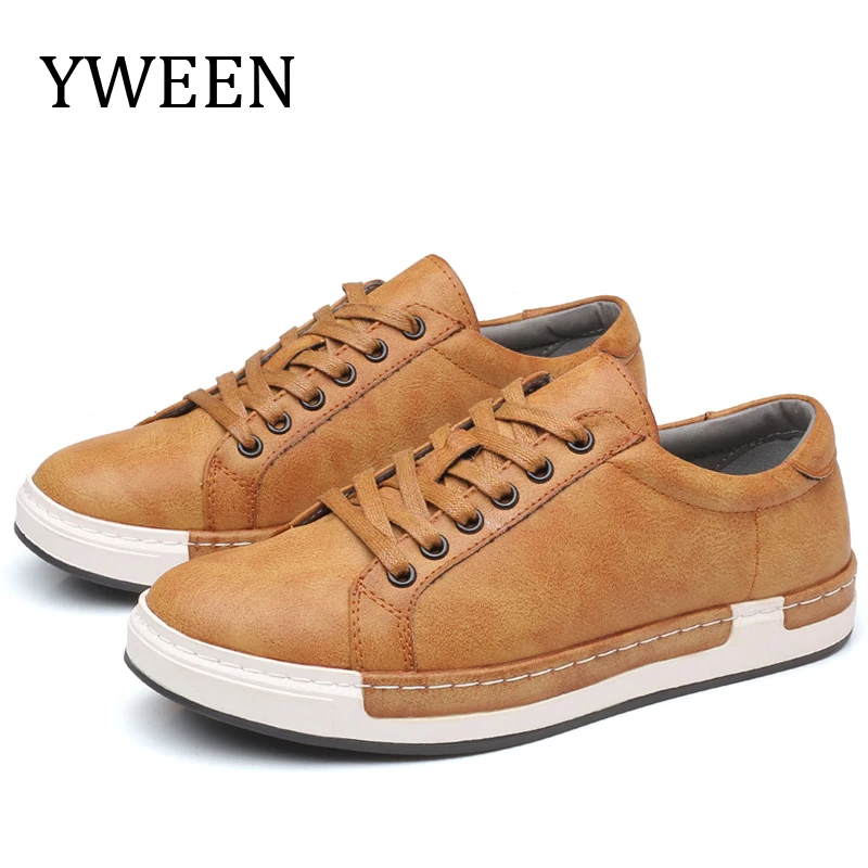 YWEEN New Men's Casual Shoes New Arrival Lace-up Style Flat Leather Shoes Men Big Size Shoes
YWEEN New Men's Casual Shoes New Arrival Lace-up Style Flat Leather Shoes Men Big Size Shoes