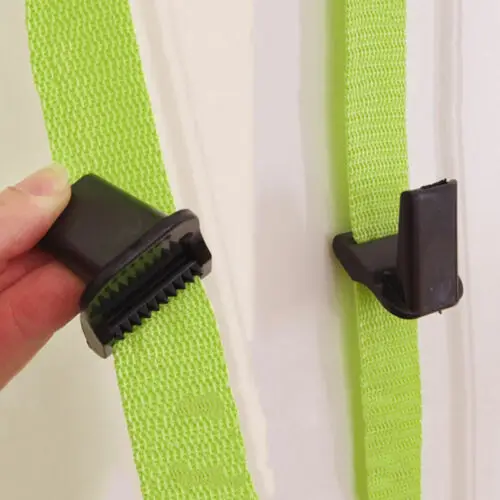 US Adjustable Over Door Straps Hanger Hat Bag Coat Clothes Rack 8 Hooks 
US Adjustable Over Door Straps Hanger Hat Bag Coat Clothes Rack 8 Hooks
