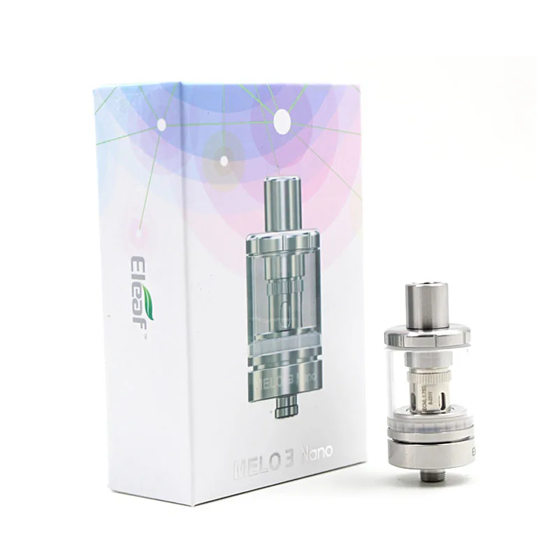 Атомайзер для вейпа Eleaf Melo 3 Nano Tank 2 мл с ECML 0 75 Ом оригинальный испаритель