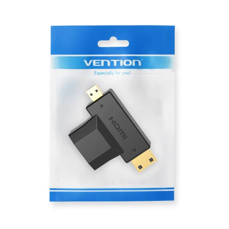 Vention Mini HDMI/Micro HDMI к адаптер конвертер 2 в 1 3D 1080P папа женскому для ТВ монитора