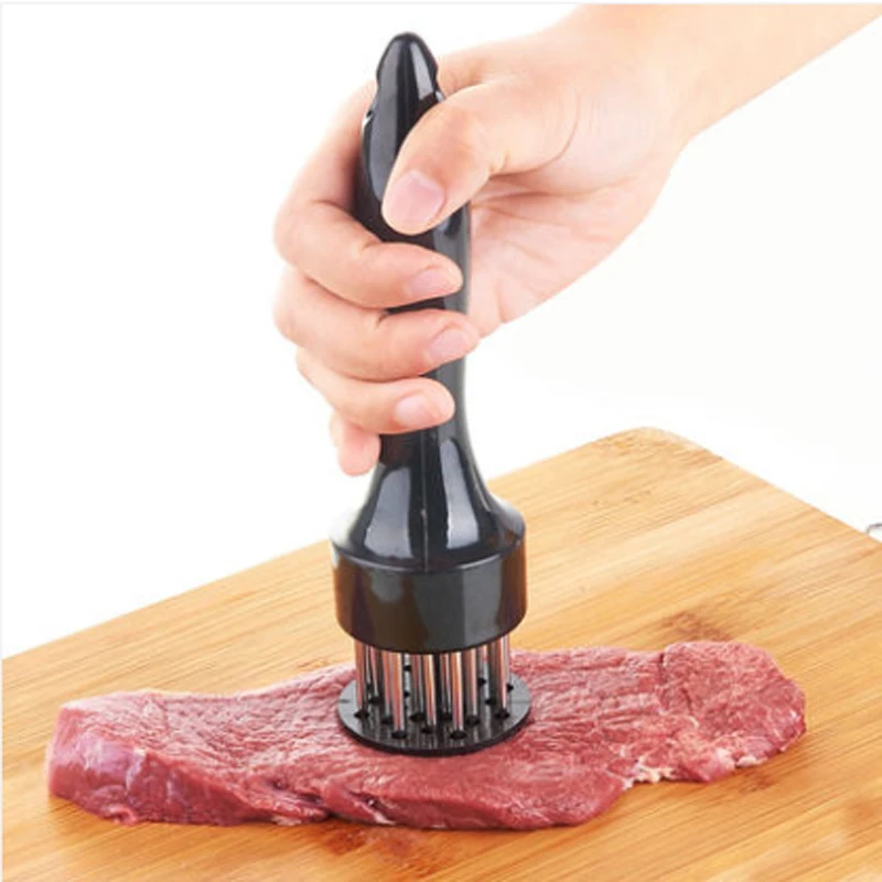 Гамбургер мясо Tenderizer молоток для мяса с иглами из нержавеющей стали гамбургерная
