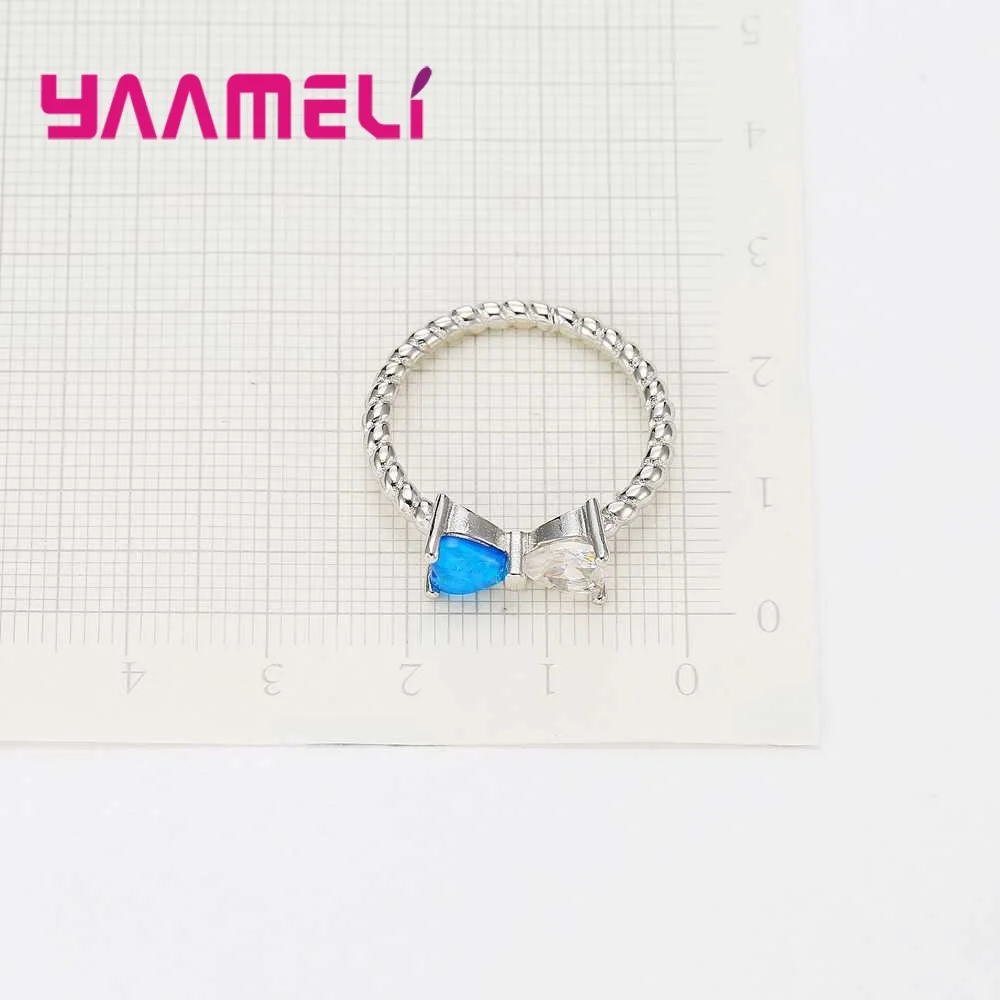 Romantic Young Girls 925 Silver Wedding Ring Wholesale Cubic Zirconia Crystals Fashion Bow Design Jewelry Rings
Romantic Young Girls 925 Silver Wedding Ring Wholesale Cubic Zirconia Crystals Fashion Bow Design Jewelry Rings