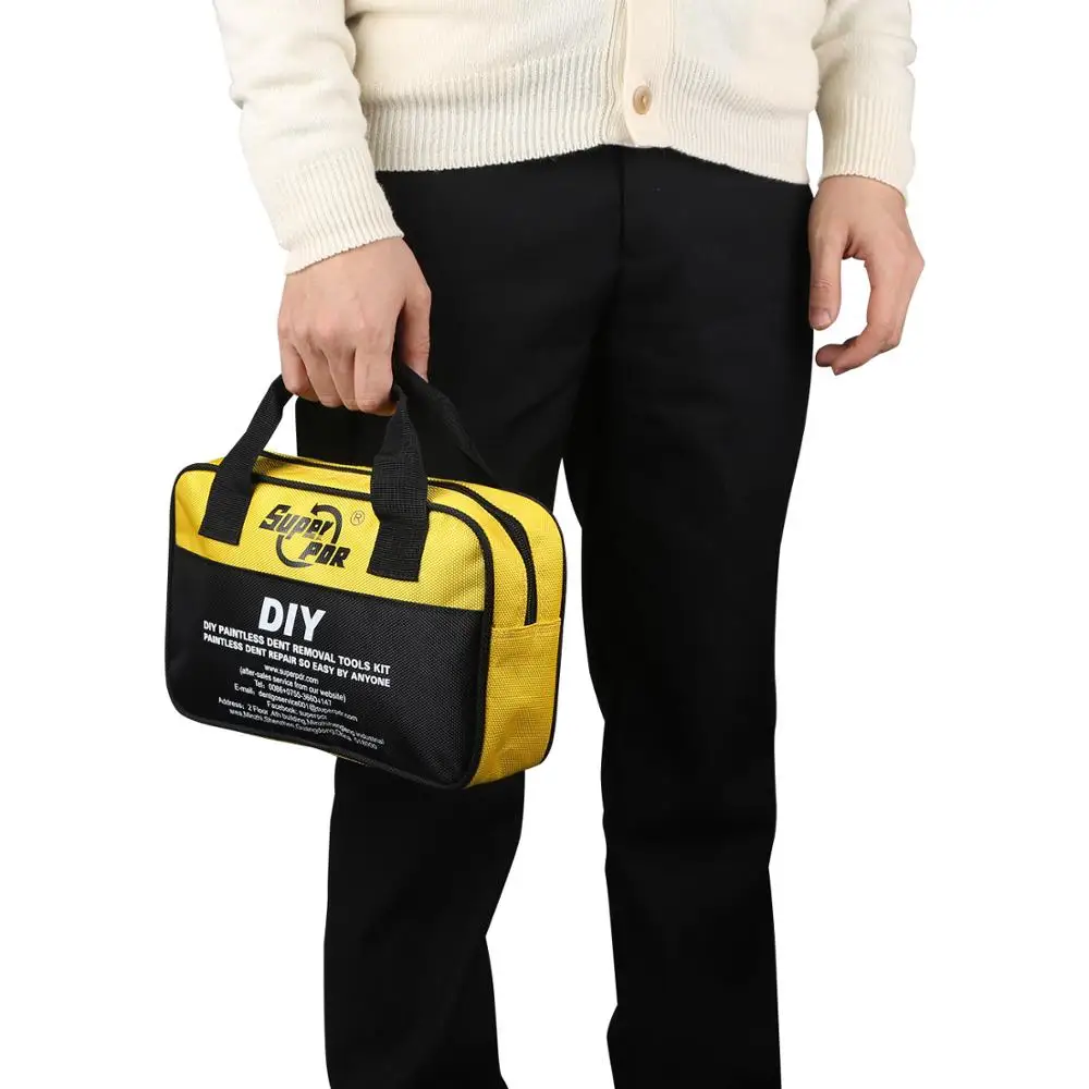 Portable Tool Bag PDR Tool Bags For car DIY Spanner Pulling Bridge Slide Hammer Dent Repair Tools Auto Bags For Screwdrivers
Portable Tool Bag PDR Tool Bags For car DIY Spanner Pulling Bridge Slide Hammer Dent Repair Tools Auto Bags For Screwdrivers