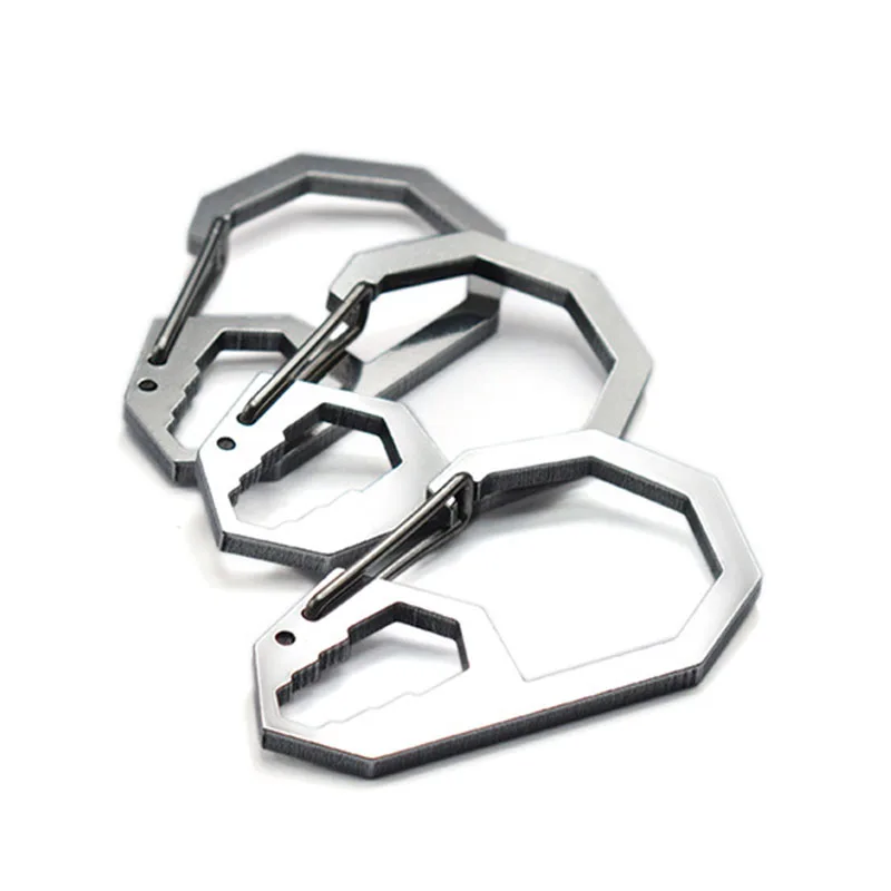 1PC Stainless Steel High Load Bearing Hanging Buckle Quick Hook Keychain Key Ring Carabiner Accessories Outdoor EDC Multi-tool
1PC Stainless Steel High Load Bearing Hanging Buckle Quick Hook Keychain Key Ring Carabiner Accessories Outdoor EDC Multi-tool