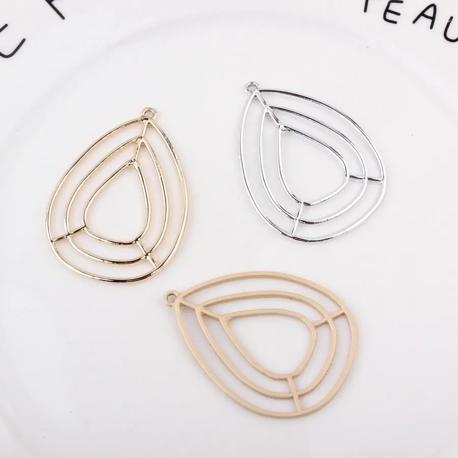 10pcs/lot Gold Silver Hollow Water droplets Charms Alloy Pendant Necklace Earrings Fashion Jewelry Bracelet Charm for Ladies
10pcs/lot Gold Silver Hollow Water droplets Charms Alloy Pendant Necklace Earrings Fashion Jewelry Bracelet Charm for Ladies