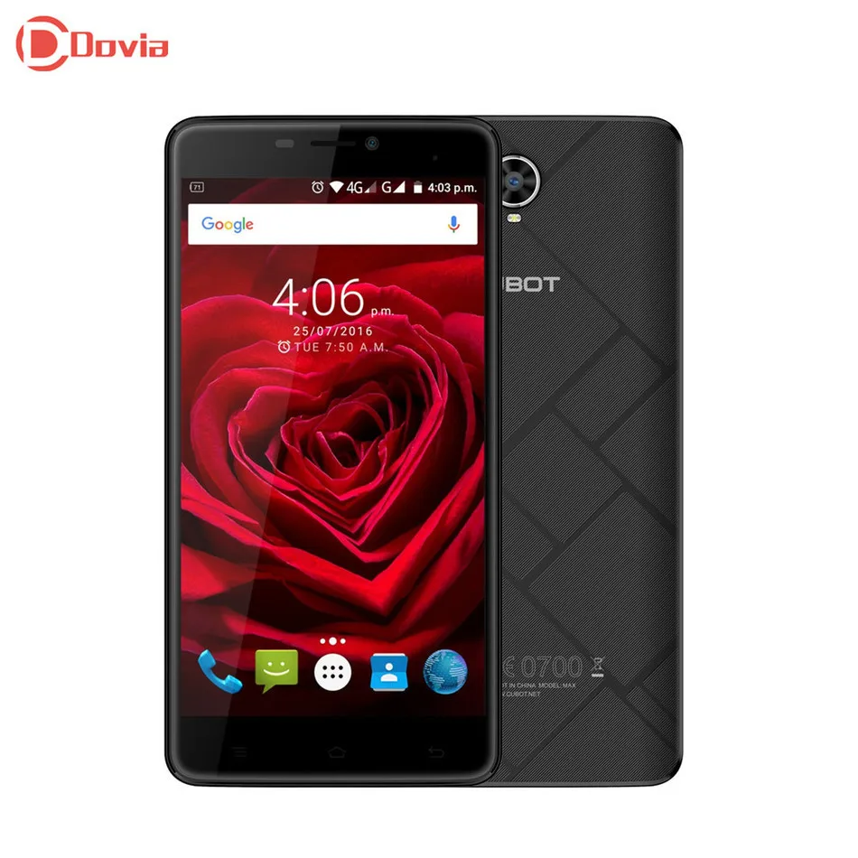 Оригинальный Cubot Max 4G 6 0 "HD 4100 мАч OTG Смартфон Android Восьмиядерный MTK6753A 1 3 ГГц