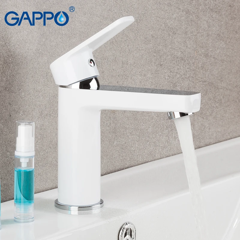 Смеситель для раковины GAPPO, белый кран для ванной комнаты, экономичный водопад
Смеситель для раковины GAPPO, белый кран для ванной комнаты, экономичный водопад
