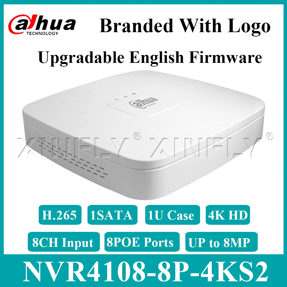 Бесплатная доставка, сетевой видеорегистратор Dahua NVR4108-8P-4kS2 8CH NVR 8MP Smart 1U 8PoE 4K & H.265 Lite Full HD 1080P с 1SATA
Бесплатная доставка, сетевой видеорегистратор Dahua NVR4108-8P-4kS2 8CH NVR 8MP Smart 1U 8PoE 4K & H.265 Lite Full HD 1080P с 1SATA