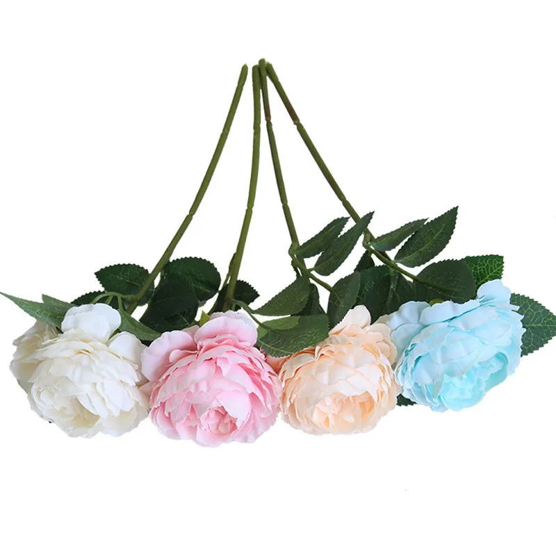 Single Head Western Rose Core Peony Artificial Flower Home Decoration Wedding Bouquet Fake Flowers Gift For March 8th
Single Head Western Rose Core Peony Artificial Flower Home Decoration Wedding Bouquet Fake Flowers Gift For March 8th
