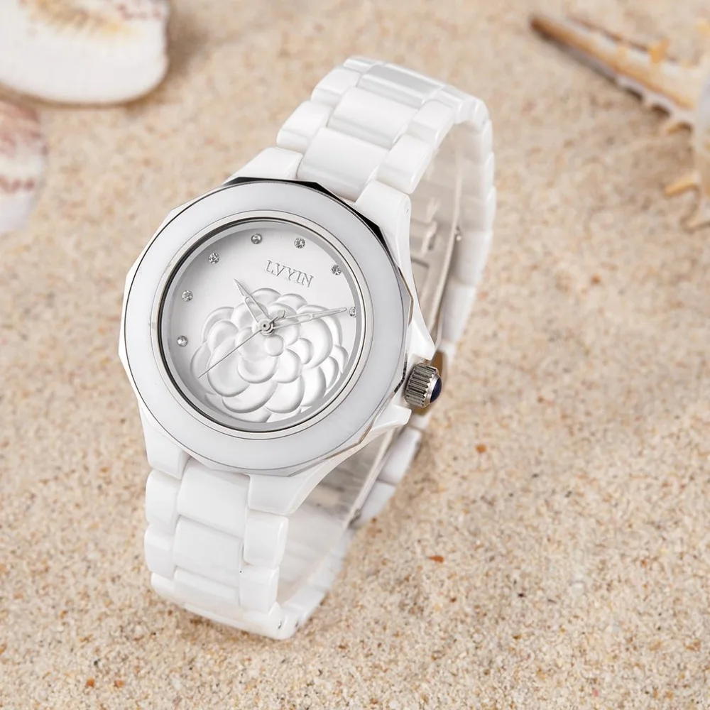 Lvyin Ceramic Watch Waterproof Casual Ladies Quartz Watch Watches Wrist Simple Precision Watches Gift Present Dropshipping
Lvyin Ceramic Watch Waterproof Casual Ladies Quartz Watch Watches Wrist Simple Precision Watches Gift Present Dropshipping