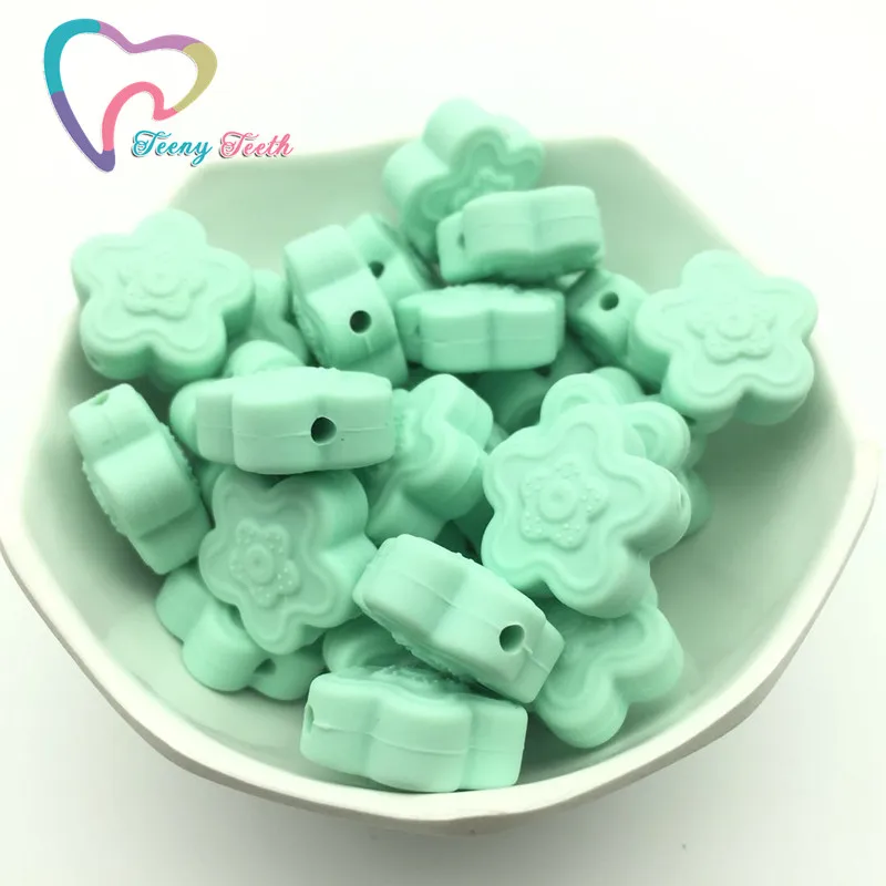 Teeny Teeth 50 PCS Silicone Star Flower Teething Beads BPA Safe Pendant Pacifier Accessories Infant Biting Beads Silicone Flower
Teeny Teeth 50 PCS Silicone Star Flower Teething Beads BPA Safe Pendant Pacifier Accessories Infant Biting Beads Silicone Flower