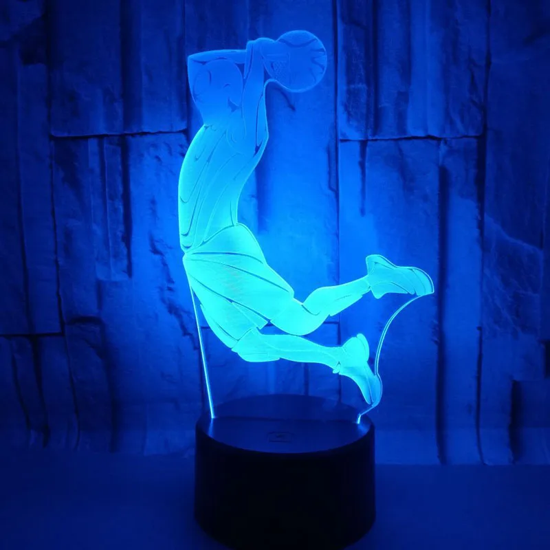YIMIA Creative 3D Visual Basketball Dunk Led Night Light 7 Color Home Table Party Bar Decor Lamp Boys Man Kids Favor Best Gifts
YIMIA Creative 3D Visual Basketball Dunk Led Night Light 7 Color Home Table Party Bar Decor Lamp Boys Man Kids Favor Best Gifts
