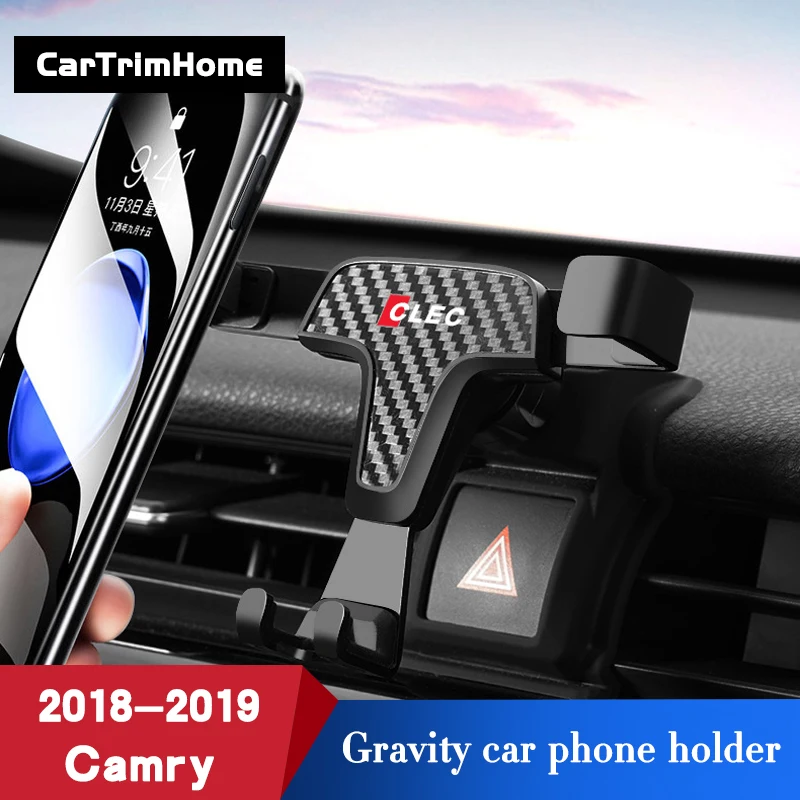 Аксессуары Camry держатель для телефона Toyota 2018 2019 вращающийся смартфона на