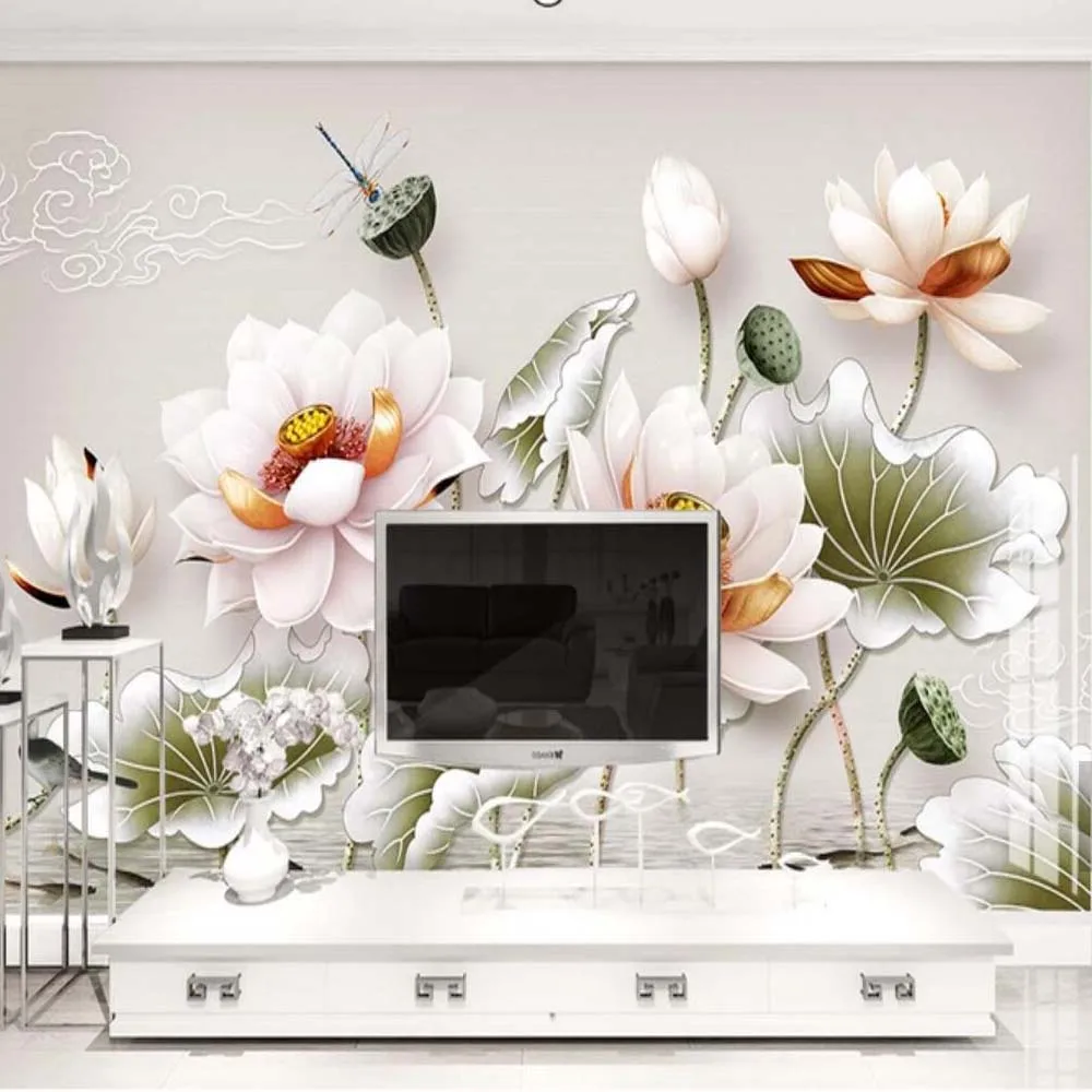 European Vintage Embossed Water Lily Photo Wallpaper Mural for Wall Decor 3d Wall Paper Roll Wallpaper for Walls 3 d Custom
European Vintage Embossed Water Lily Photo Wallpaper Mural for Wall Decor 3d Wall Paper Roll Wallpaper for Walls 3 d Custom