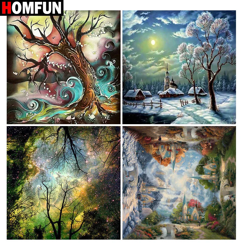 Алмазная 5D Вышивка HOMFUN, картина «Домашний ландшафт» с полными квадратными/круглыми стразами, вышивка крестиком, 5D декор, подарок
Алмазная 5D Вышивка HOMFUN, картина «Домашний ландшафт» с полными квадратными/круглыми стразами, вышивка крестиком, 5D декор, подарок