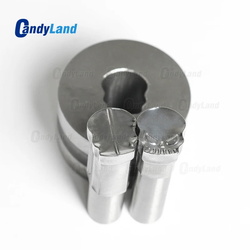 CandyLand Skull Milk Tablet Die 3D Punch Press Mold Candy Punching Die Custom Logo Calcium Tablet Punch Die For TDP5 Machine
CandyLand Skull Milk Tablet Die 3D Punch Press Mold Candy Punching Die Custom Logo Calcium Tablet Punch Die For TDP5 Machine