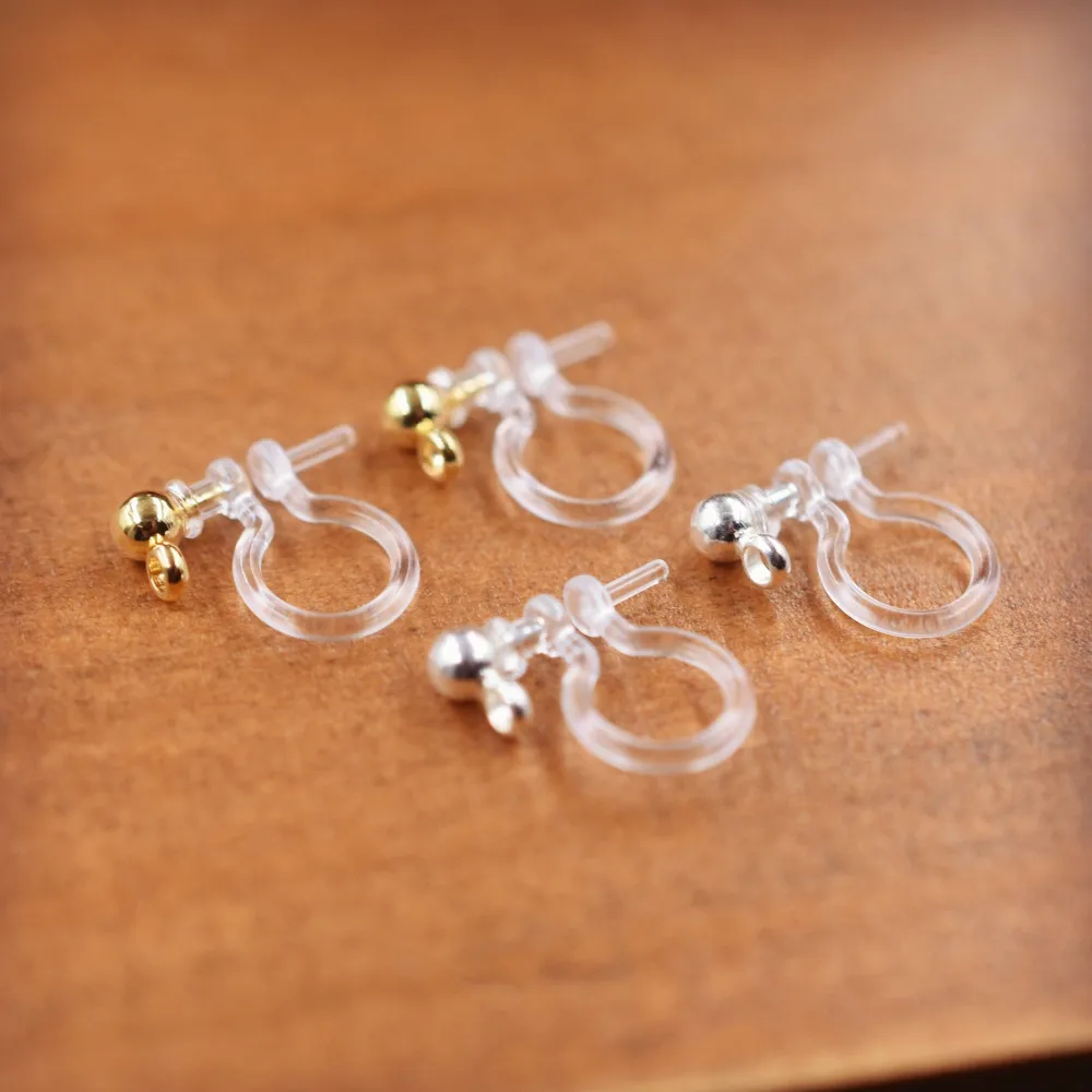 50pieces 25pairs Small invisible resin earring clip , No pierced dangle invisible clip on earrings finding
50pieces 25pairs Small invisible resin earring clip , No pierced dangle invisible clip on earrings finding
