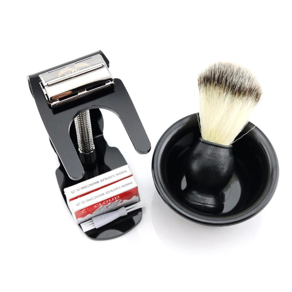 WEISHI Butterfly Safety Razor Long handle 9306-FL CL IL ACRYLIC shaving brush stand + 20PCS blades + Bowl + Shaving brush NEW
WEISHI Butterfly Safety Razor Long handle 9306-FL CL IL ACRYLIC shaving brush stand + 20PCS blades + Bowl + Shaving brush NEW