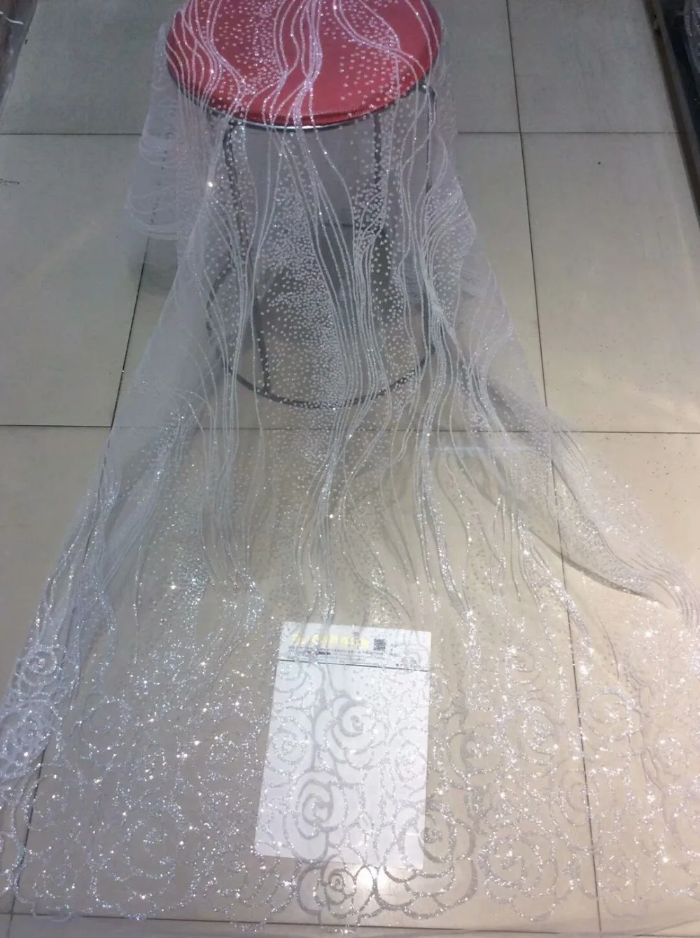 High quality bronzing lace fabric MYHL1365 glittering silver sequins African fabric French mesh fashion wedding dress fabric
High quality bronzing lace fabric MYHL1365 glittering silver sequins African fabric French mesh fashion wedding dress fabric