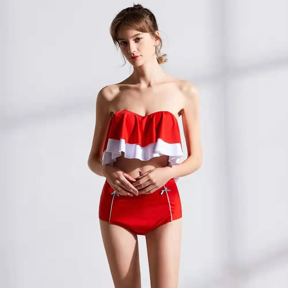 Women Swimsuit High Waist Bikini Crop Top Bikini High Waist Spa Bathing Surfing Swimming Suit Woman Swimsuit
Women Swimsuit High Waist Bikini Crop Top Bikini High Waist Spa Bathing Surfing Swimming Suit Woman Swimsuit