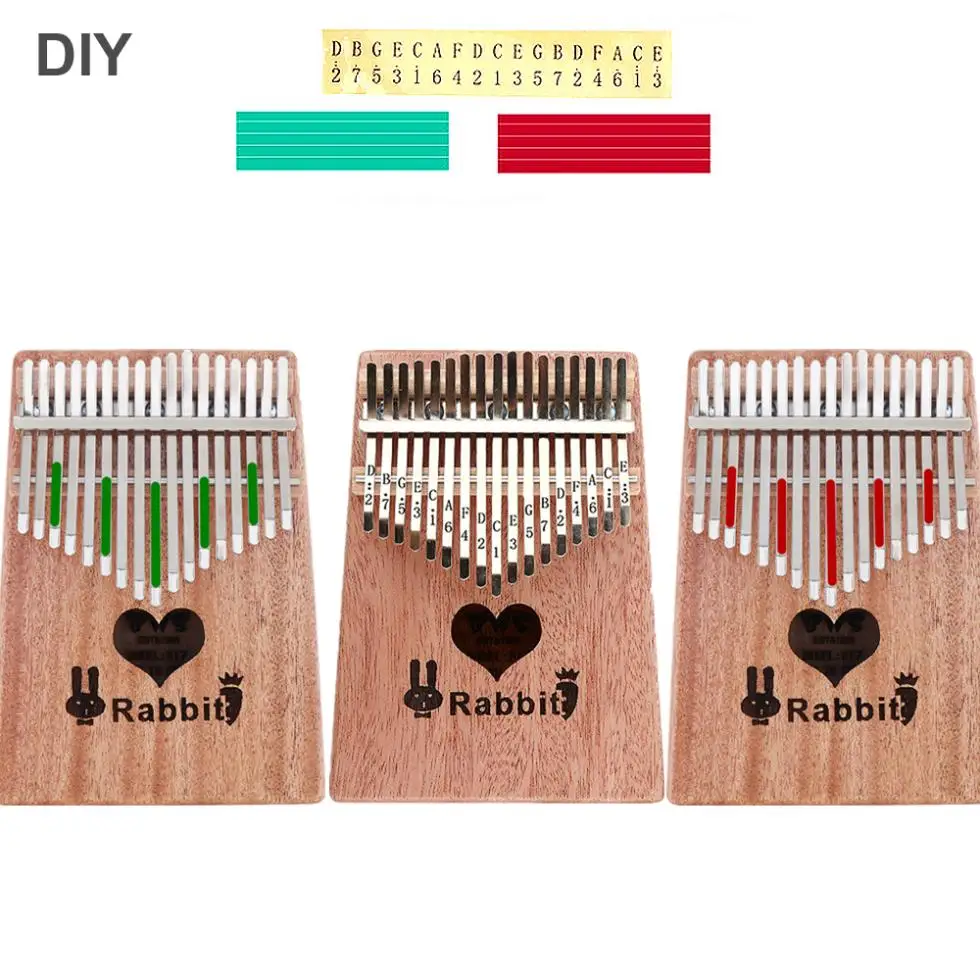 Slade 17 Key Kalimba Solid Mahogany Thumb Piano with Heart Sound Hole Mbira Natural Mini Keyboard Instrument
Slade 17 Key Kalimba Solid Mahogany Thumb Piano with Heart Sound Hole Mbira Natural Mini Keyboard Instrument