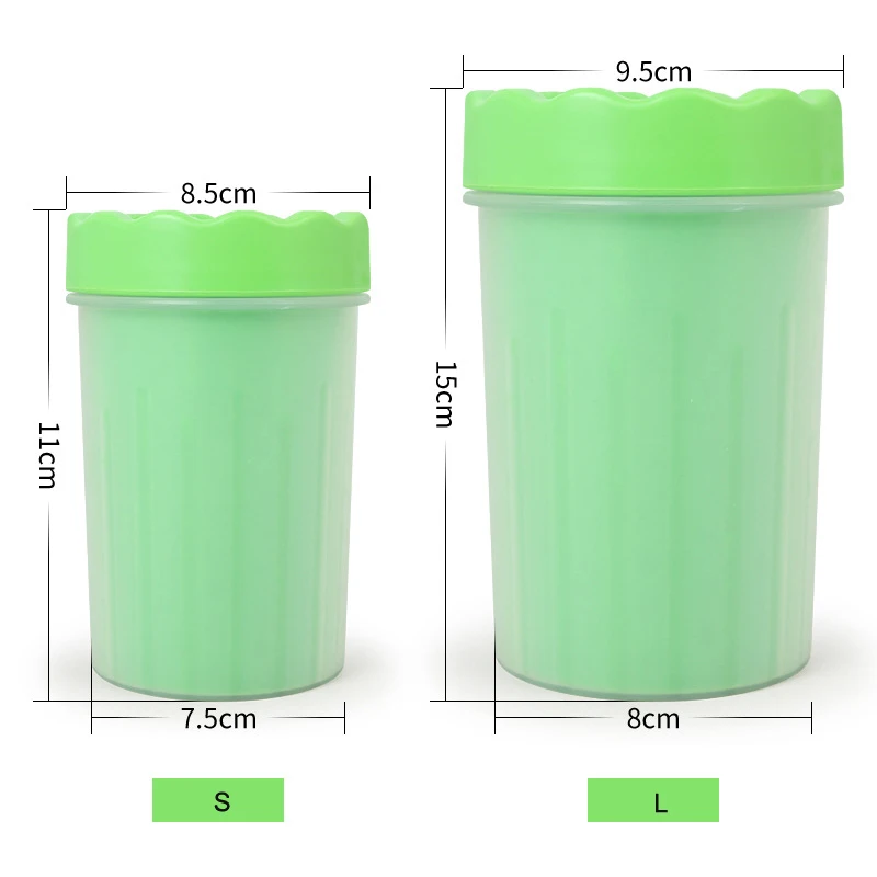 candy color pet foot wash cup easy to clean soft silica gel dog foot washer 8*9.5*15cm L
candy color pet foot wash cup easy to clean soft silica gel dog foot washer 8*9.5*15cm L