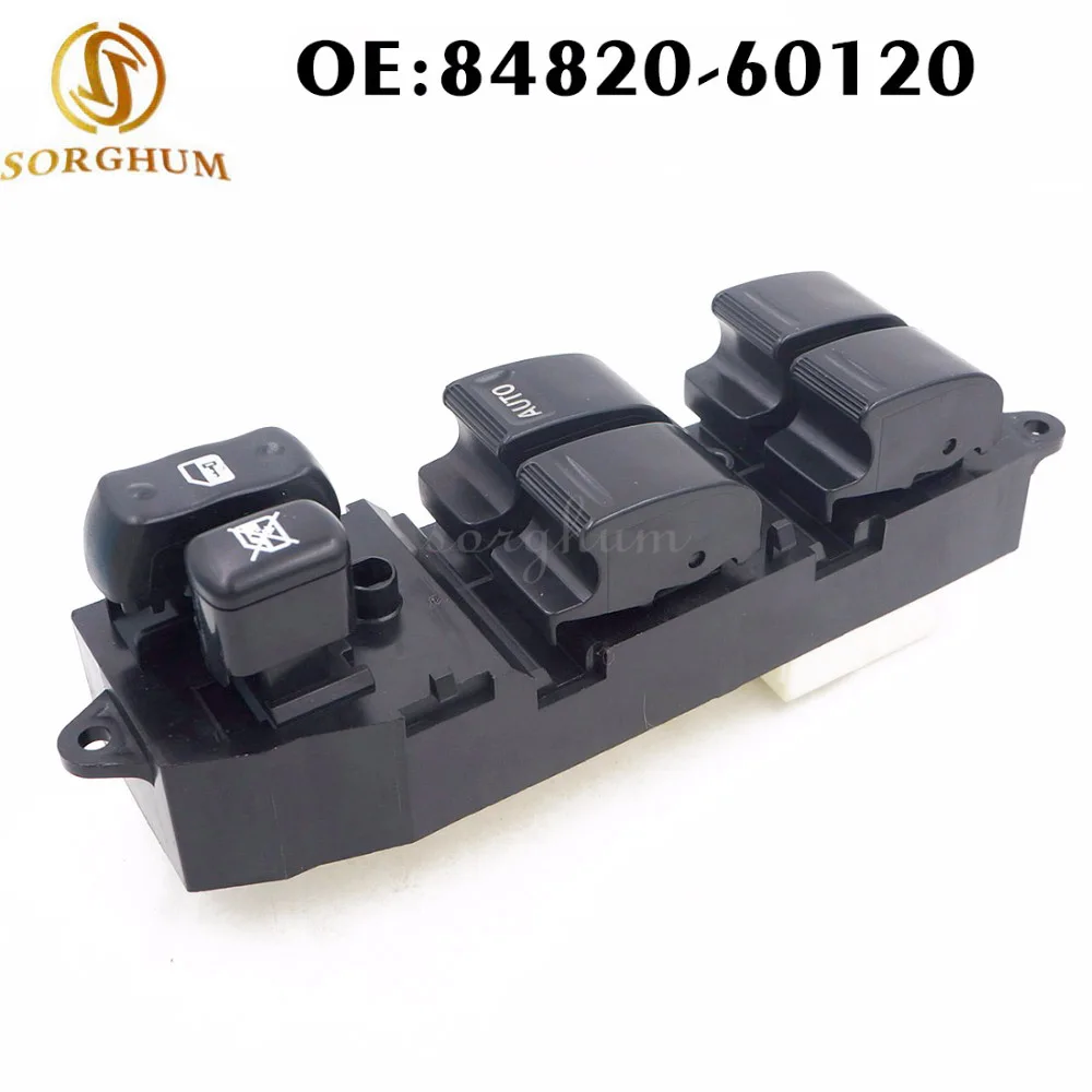 New Master Power Window Switch 84820-60120 For Toyota Land Cruiser 100 Series HZJ105 FZJ105 21 Pins 1998 1999 2000 2001 2002
New Master Power Window Switch 84820-60120 For Toyota Land Cruiser 100 Series HZJ105 FZJ105 21 Pins 1998 1999 2000 2001 2002
