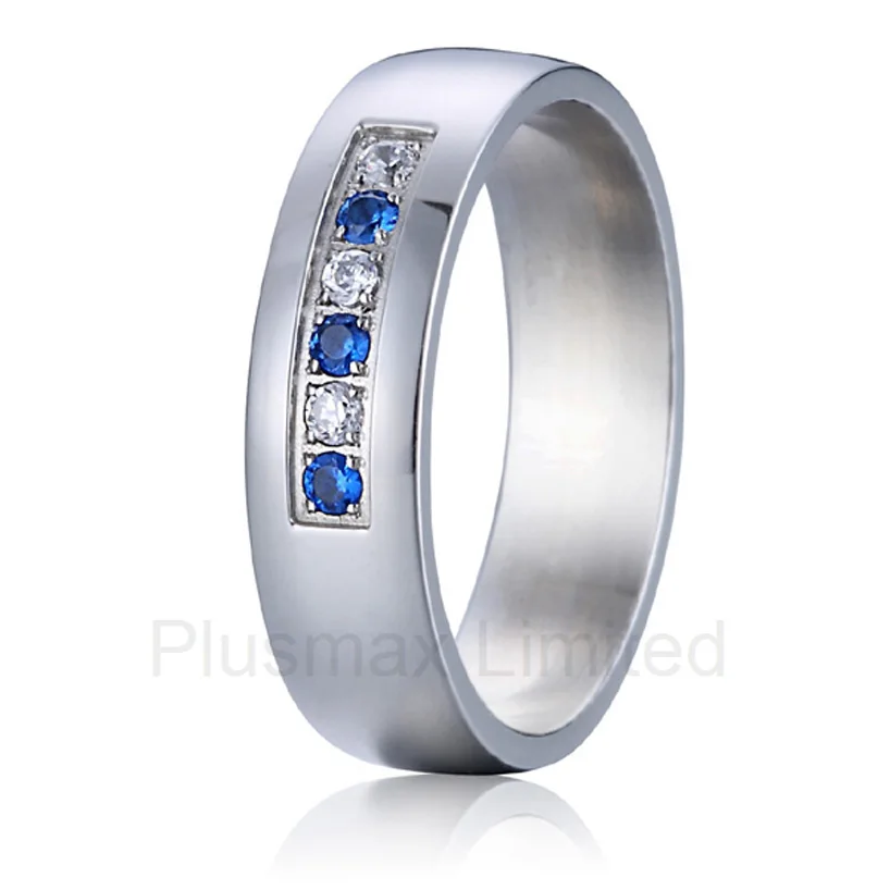 promotion Chrismas gift engraved special blue and white cz stone wedding band couples anniversary rings
promotion Chrismas gift engraved special blue and white cz stone wedding band couples anniversary rings