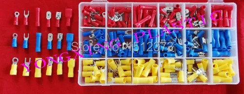 280PCS/box crimp connector insulated terminal block kit wire cable ferrules from 22-10AWG 18 size 3 Color
280PCS/box crimp connector insulated terminal block kit wire cable ferrules from 22-10AWG 18 size 3 Color