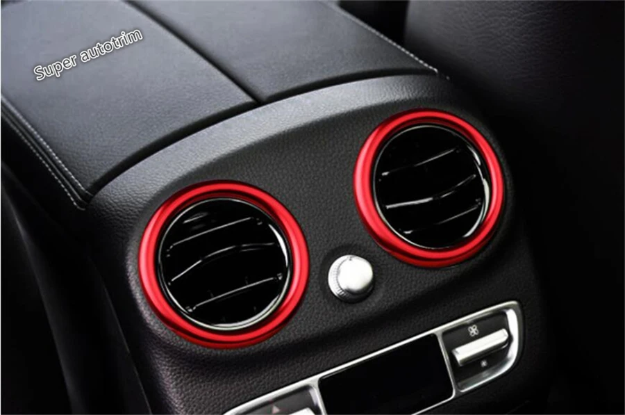 Lapetus Metal Interior Fit For Mercedes-Benz C Class 2015 W205 C180 C200 C350 2015 - 2020 Air AC Vent Outlet Vent Ring Trim
Lapetus Metal Interior Fit For Mercedes-Benz C Class 2015 W205 C180 C200 C350 2015 - 2020 Air AC Vent Outlet Vent Ring Trim