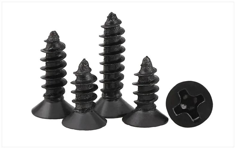 Flat head screws self-tapping screws Nickel plating Black M1 M1.2 M1.4 M1.7 M2 M2.3 M2.6 M3 screws KA screws
Flat head screws self-tapping screws Nickel plating Black M1 M1.2 M1.4 M1.7 M2 M2.3 M2.6 M3 screws KA screws