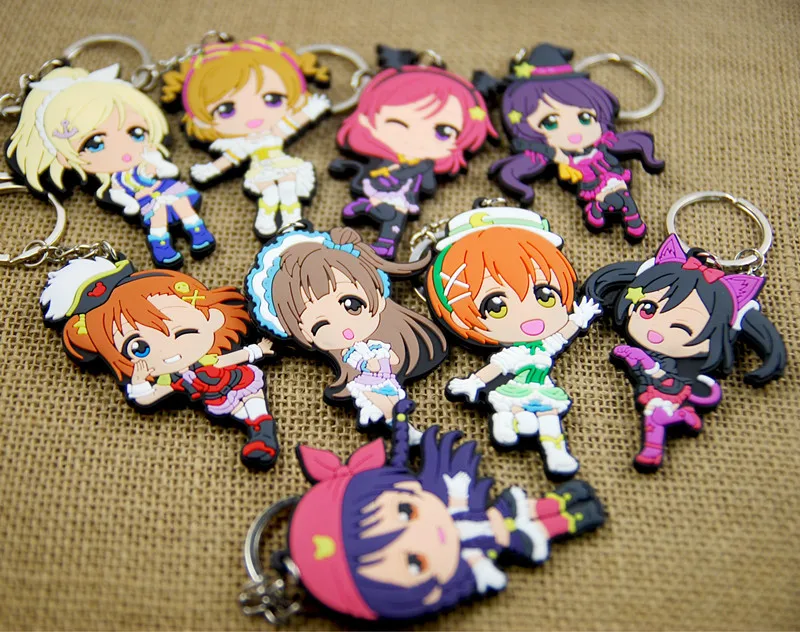 9 шт./лот LOVELIVE игрушки брелоки LOVE LIVE Doll Honoka kotory Umi Eli Nozomi Maki Rin Hanayo Nico фигурка кулон из ПВХ
9 шт./лот LOVELIVE игрушки брелоки LOVE LIVE Doll Honoka kotory Umi Eli Nozomi Maki Rin Hanayo Nico фигурка кулон из ПВХ